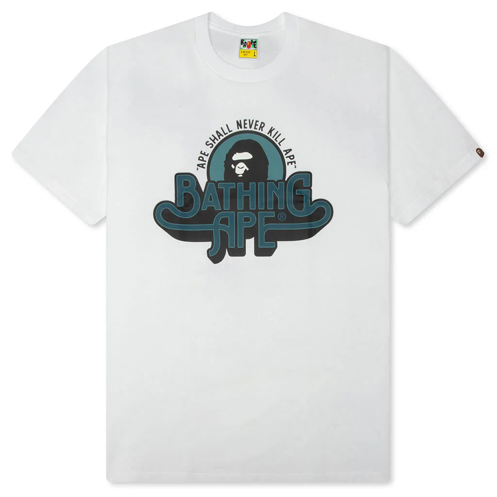 Genuine Garment Logo Tee White