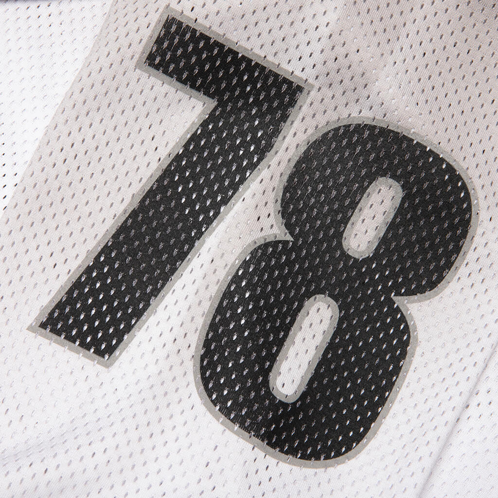 Mesh Moto Jersey White