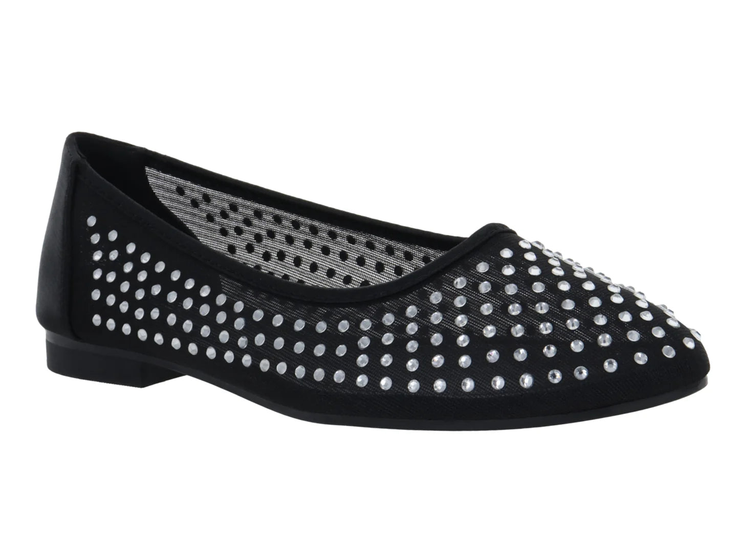 Zapatos Planos Roze Negro para Mujer