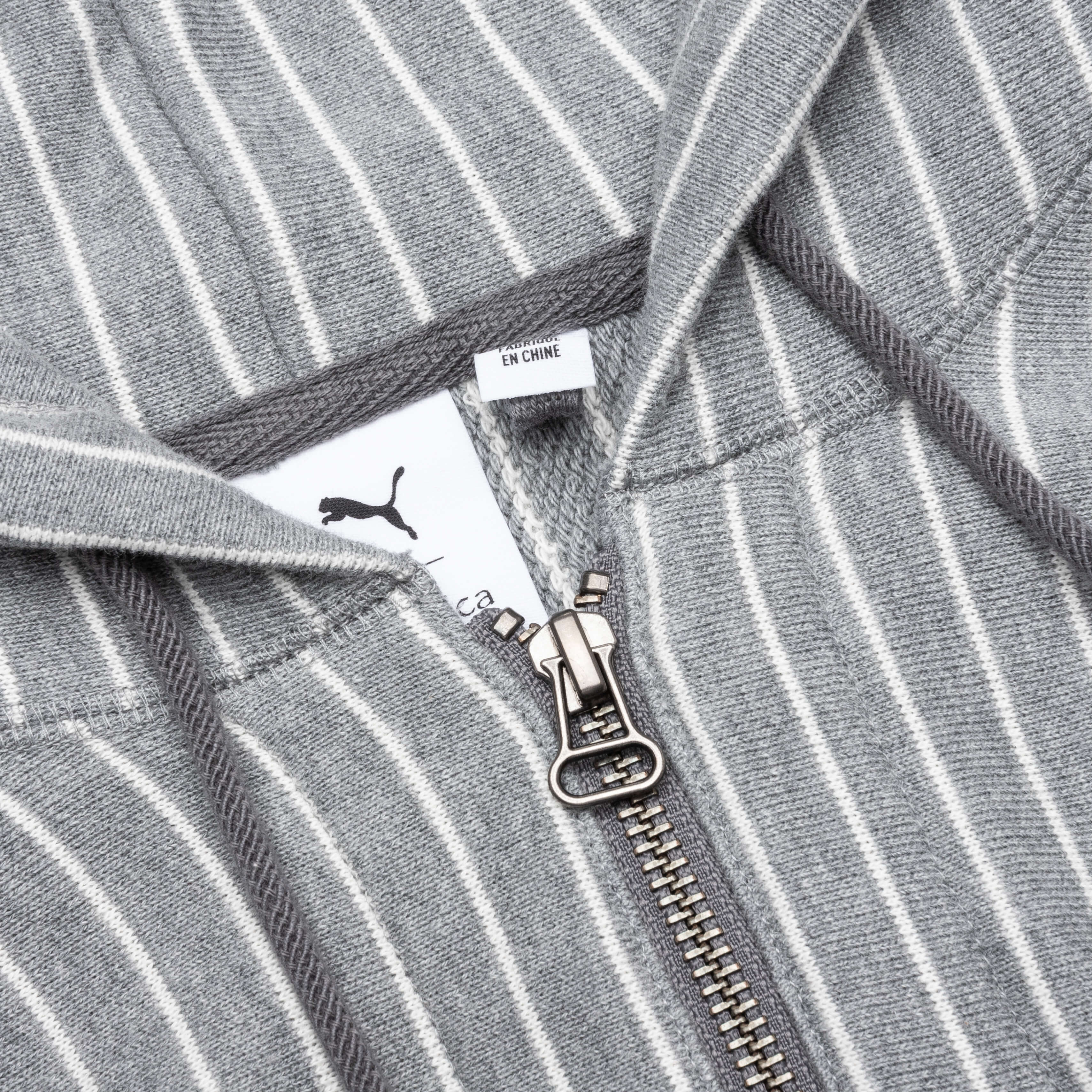 Puma x Nanamica Striped Hoodie Grey