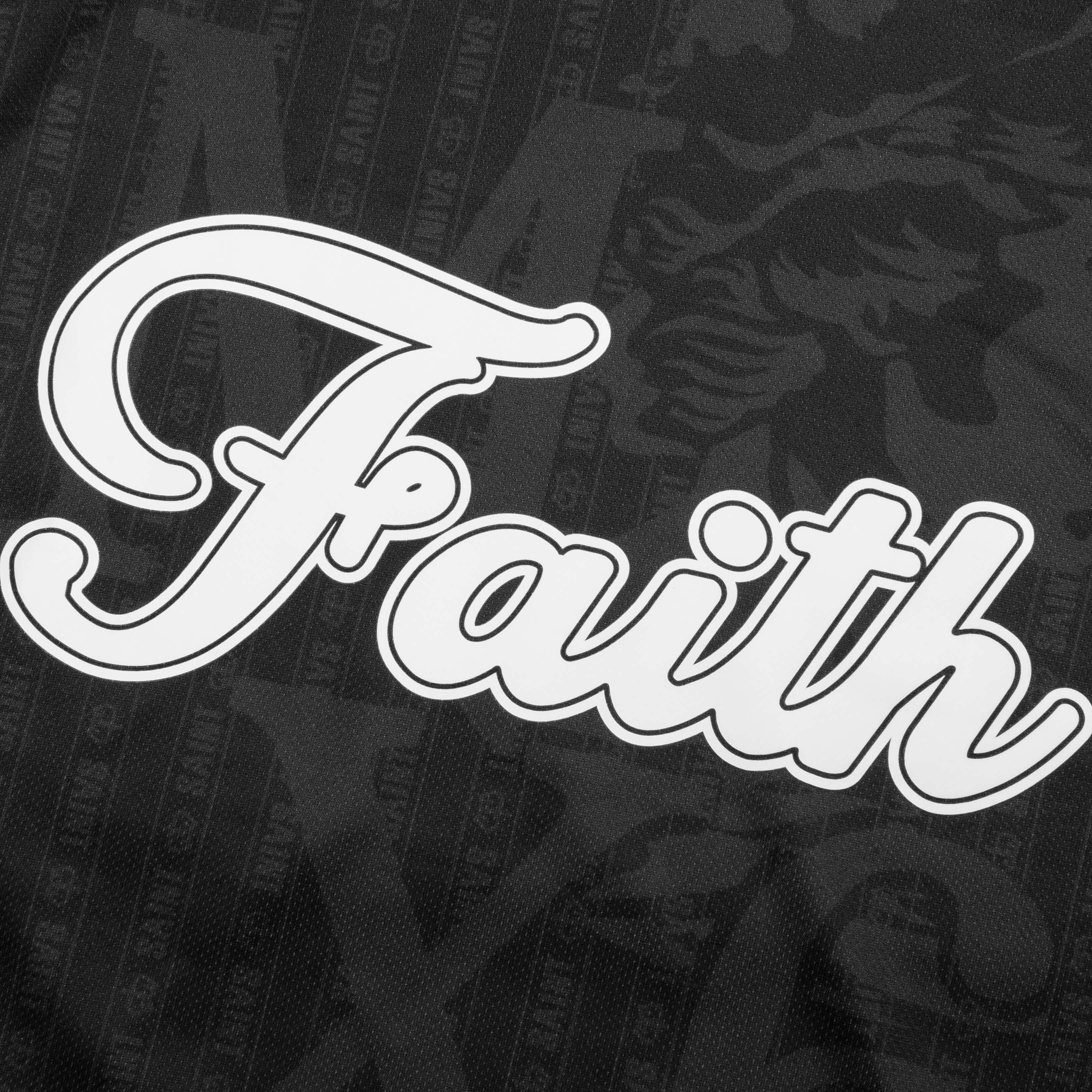 Faith Soccer Shirt Black