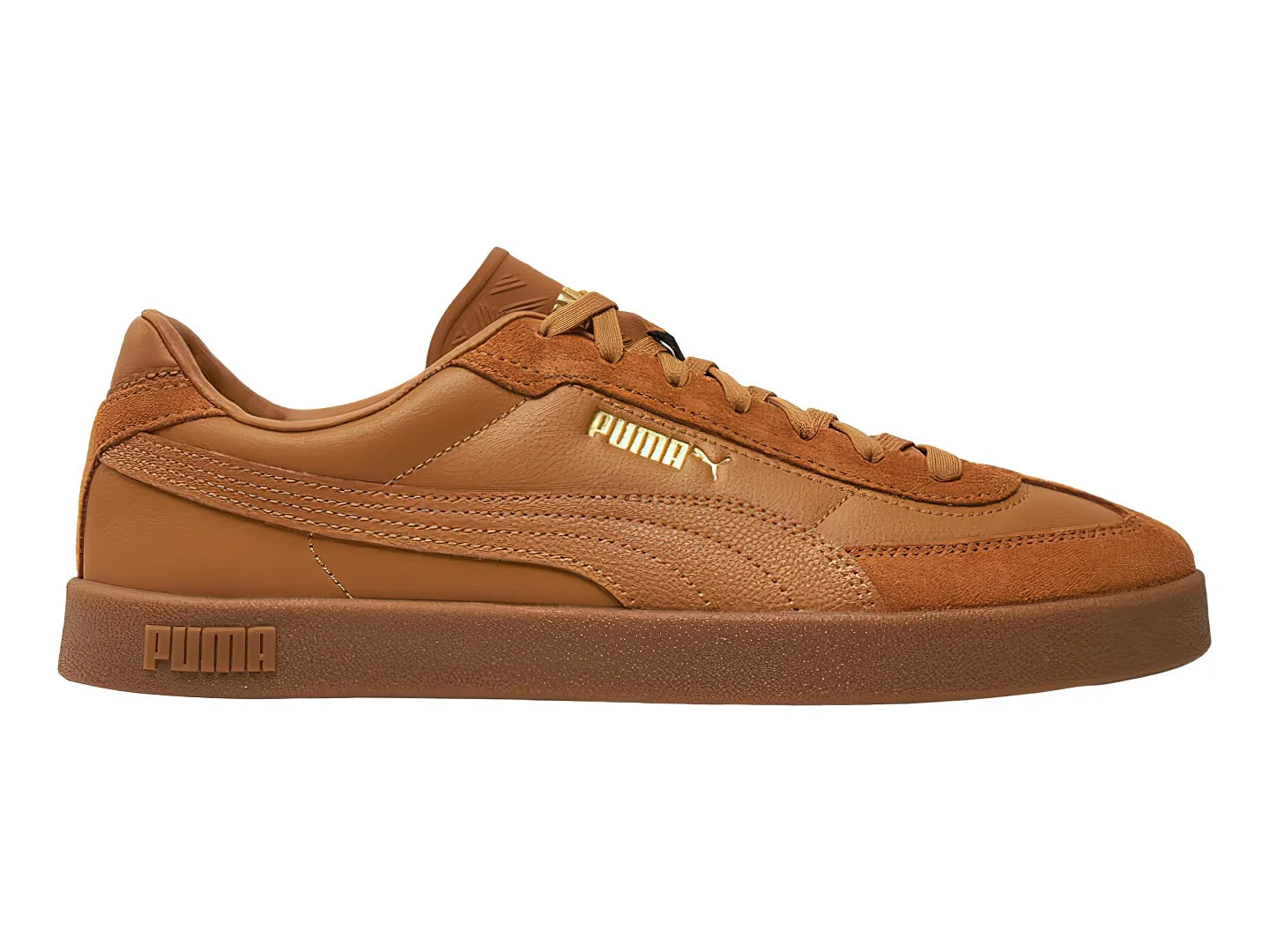 Tenis PUMA Club II Era Color Caramel Latte para Hombre