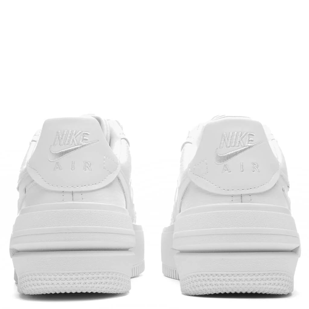 Womens Air Force 1 PLTAFORM White Summit White White
