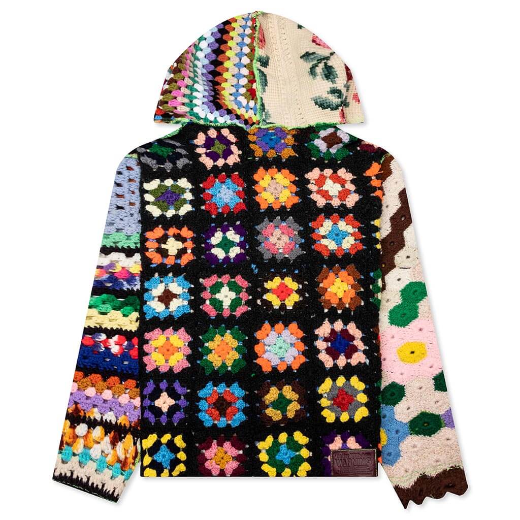 Nonnas Hand Knit Hoodie Multi