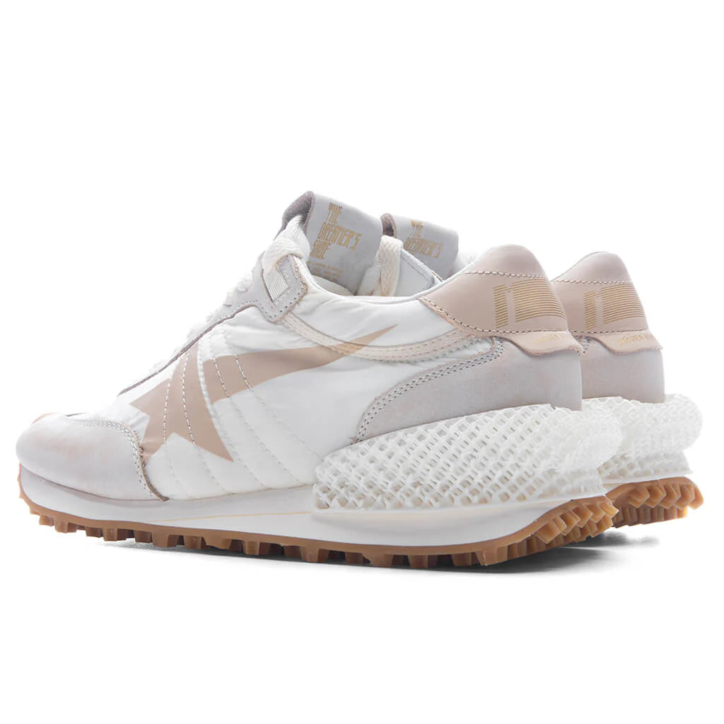Womens Running Marathon Beige Light Grey