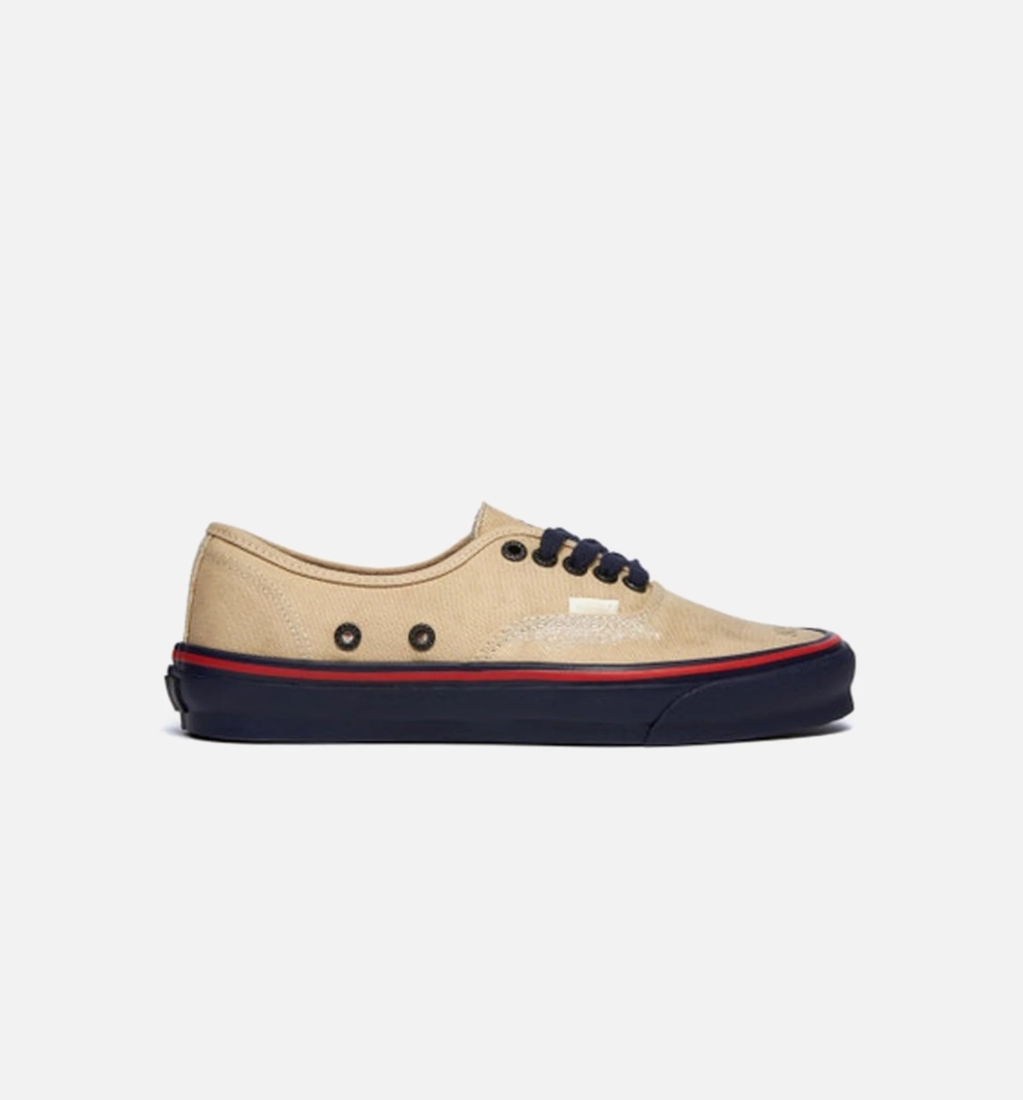 Vault x Nigel Cabourn OG Authentic LX Mens Skate Shoe White Navy