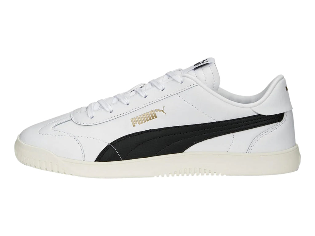 Tenis PUMA Club 5V5 Blanco Negro y Oro para Hombre