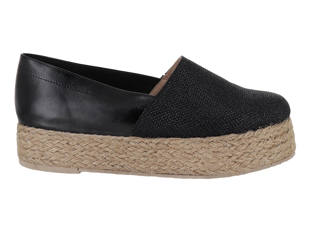 Sandalias Plataforma Luna Rosa Negro para Mujer