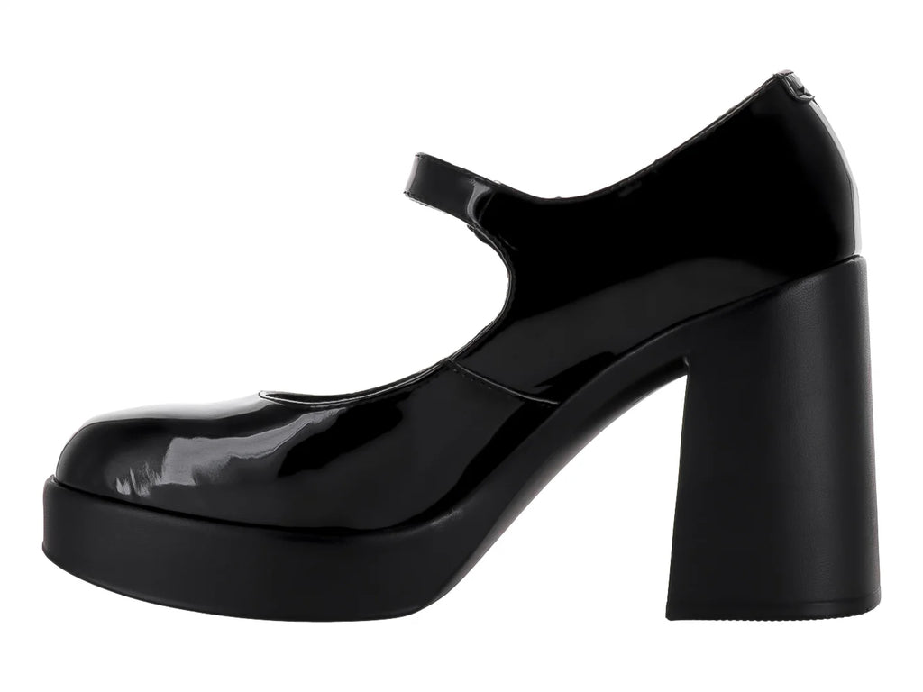 Zapatos de Tacón Nomadas Negro Charol para Mujer