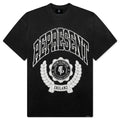 Legacy Crest T Shirt Stained Black