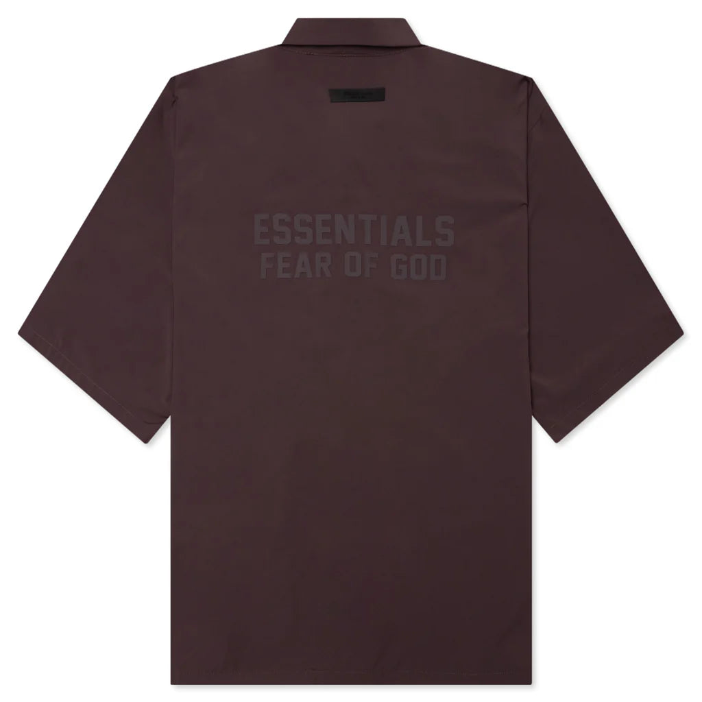 S S Nylon Shirt Plum
