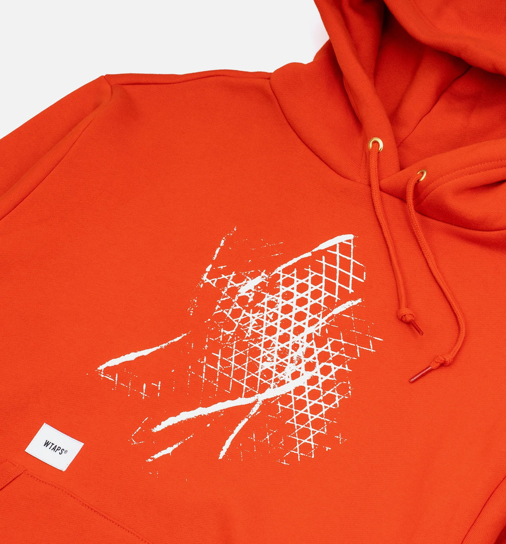 Vans x WTAPS Pullover Mens Hoodie Orange White