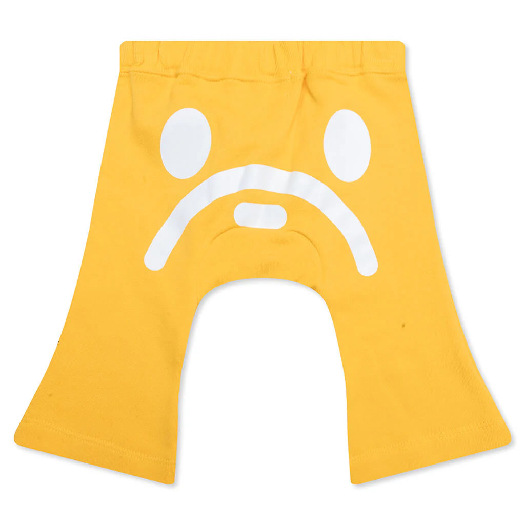 Kids Milo Face Baby Pants Yellow