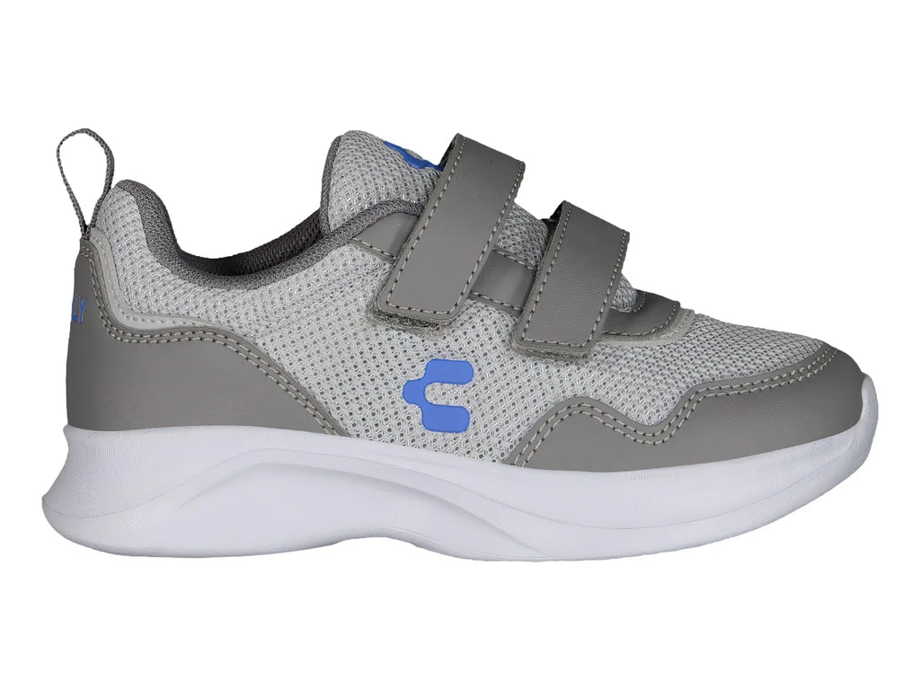 Tenis Charly Gris y Blanco para Niño
