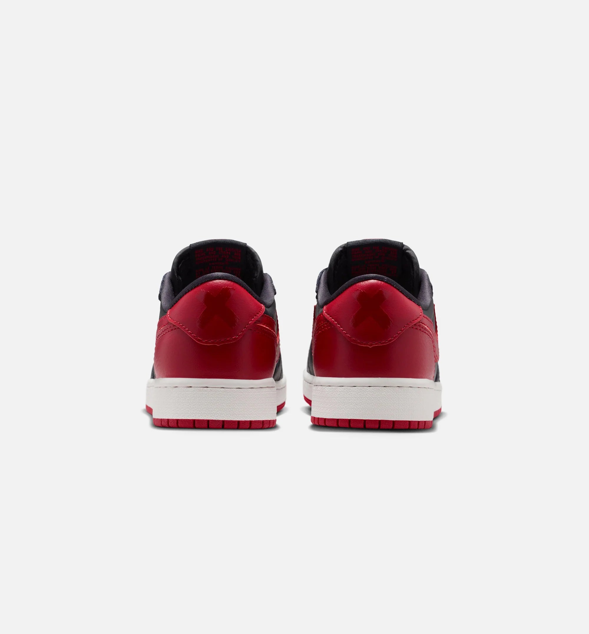 Air Jordan 1 Retro Low OG Banned Grade School Lifestyle Shoe Black Black Varsity Red Summit White Free Shipping