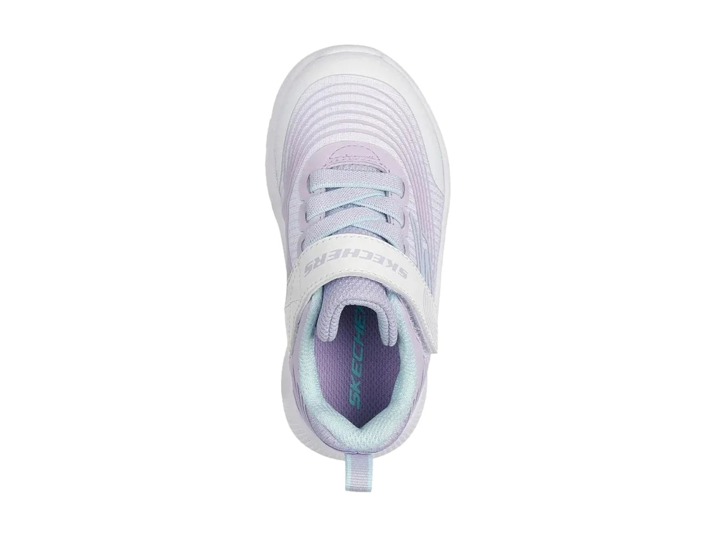 Tenis Skechers Microspec Advance Blanco para Niña