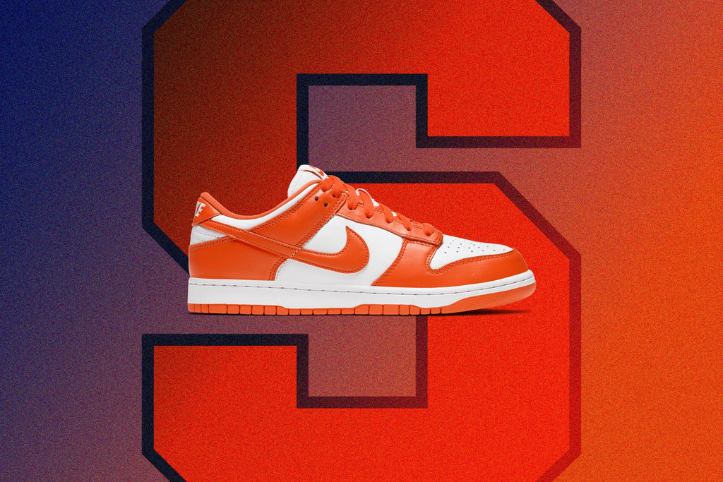 Dunk Low SP Syracuse White Orange Blaze