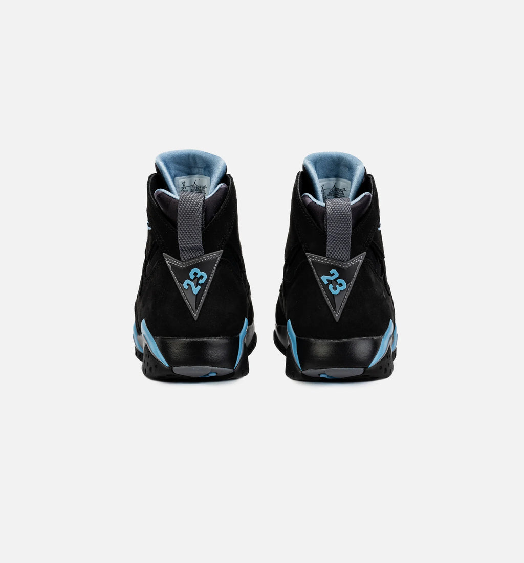 Air Jordan 7 Retro Chambray Mens Lifestyle Shoe Black Blue