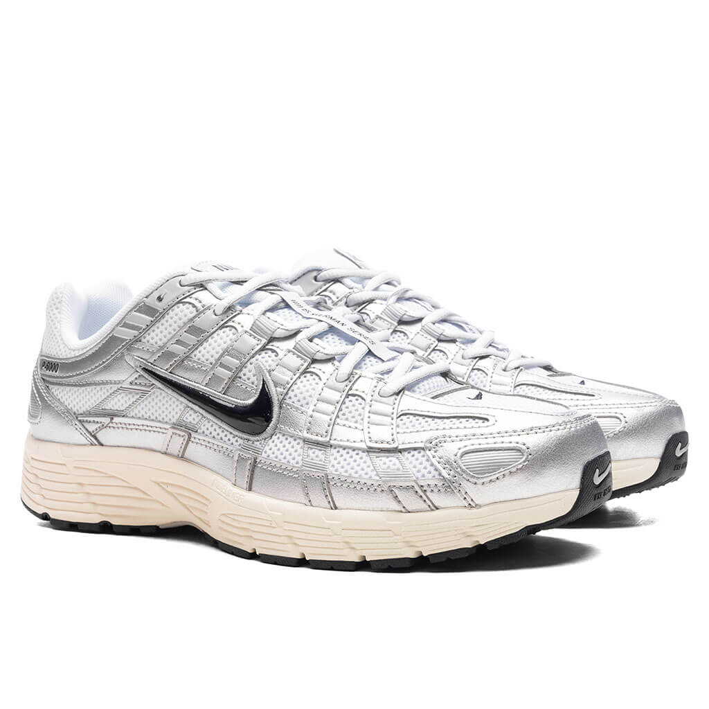 P 6000 White Black Metallic Silver Flat Silver