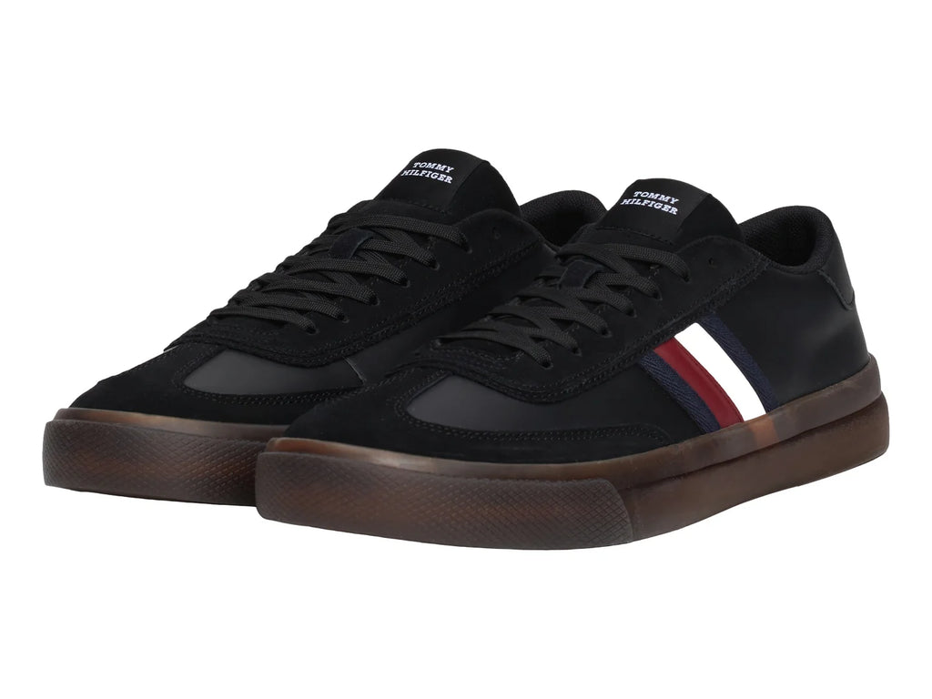 Tenis Tommy Hilfiger TH Cupset Terrace Negro para Hombre