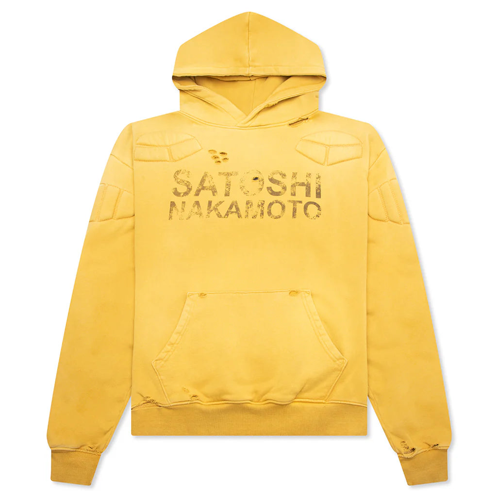 Moto Hoodie Mustard