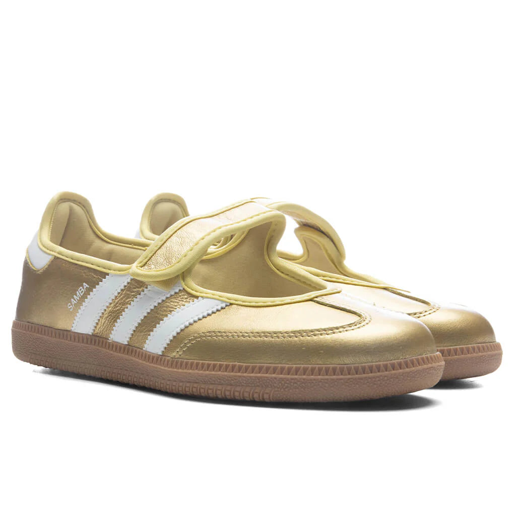 Womens Samba Jane Gold Metallic Cloud White Gum