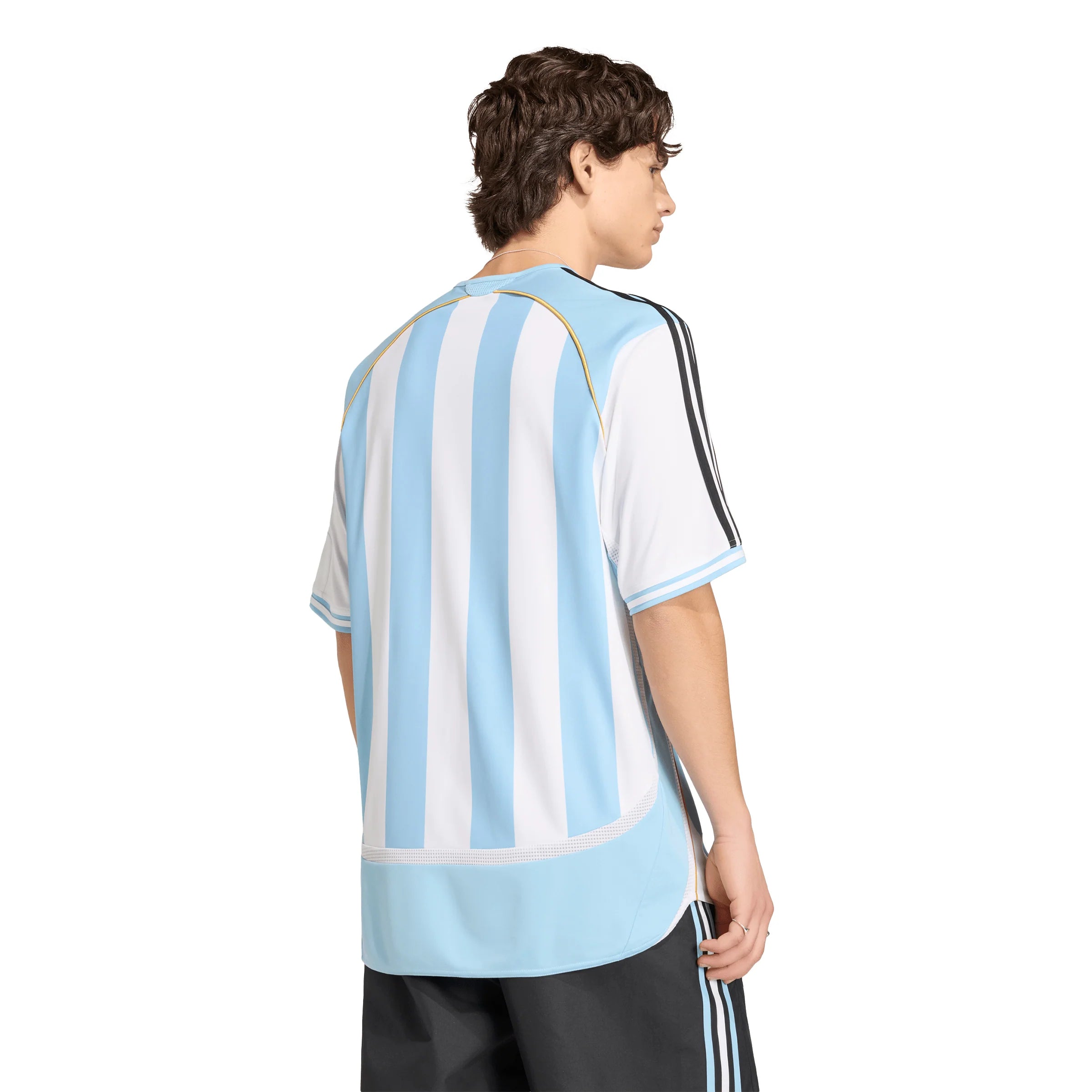 adidas Argentina Home Mens Soccer Jersey 2006 White Blue