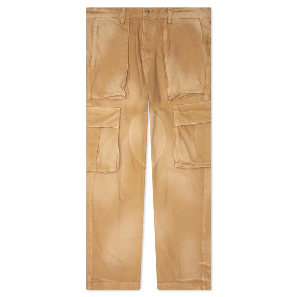 Sand Logo Cargos Rigid Wash ADH