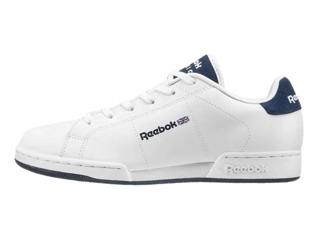 Tenis Reebok NPC II SYN Blanco y Azul para Hombre