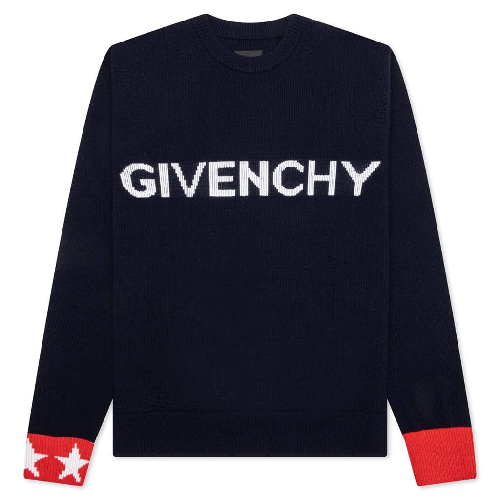 Sweater Navy Red