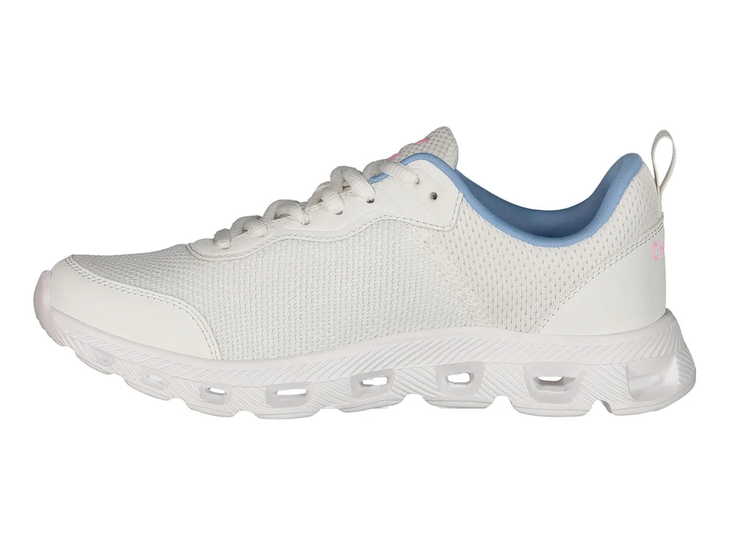Tenis Charly Blanco Azul Rosa para Mujer