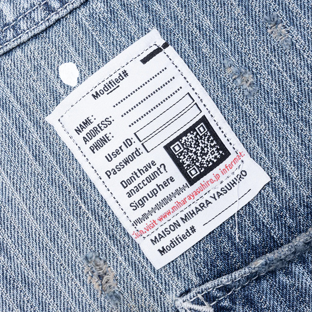 Aged Chore Jacket Indigo