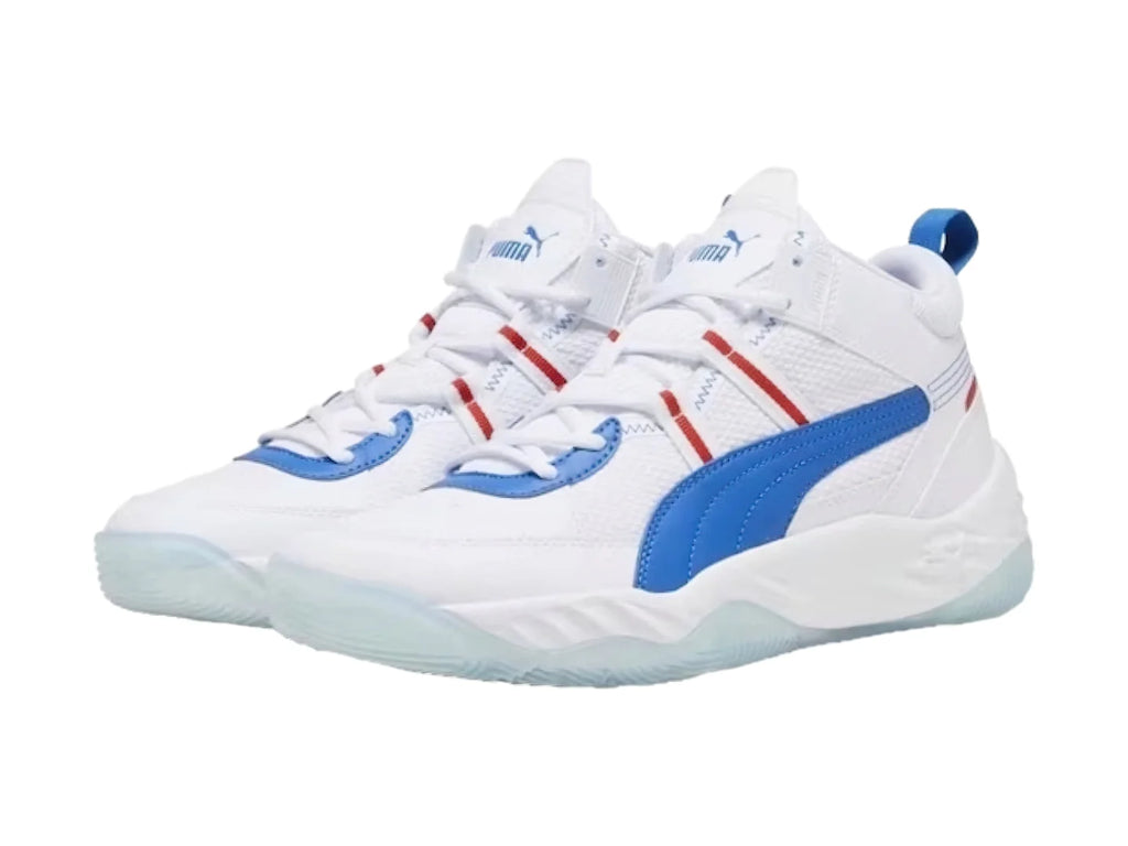 Tenis PUMA Rebound Future Nextgen Blanco y Azul para Hombre