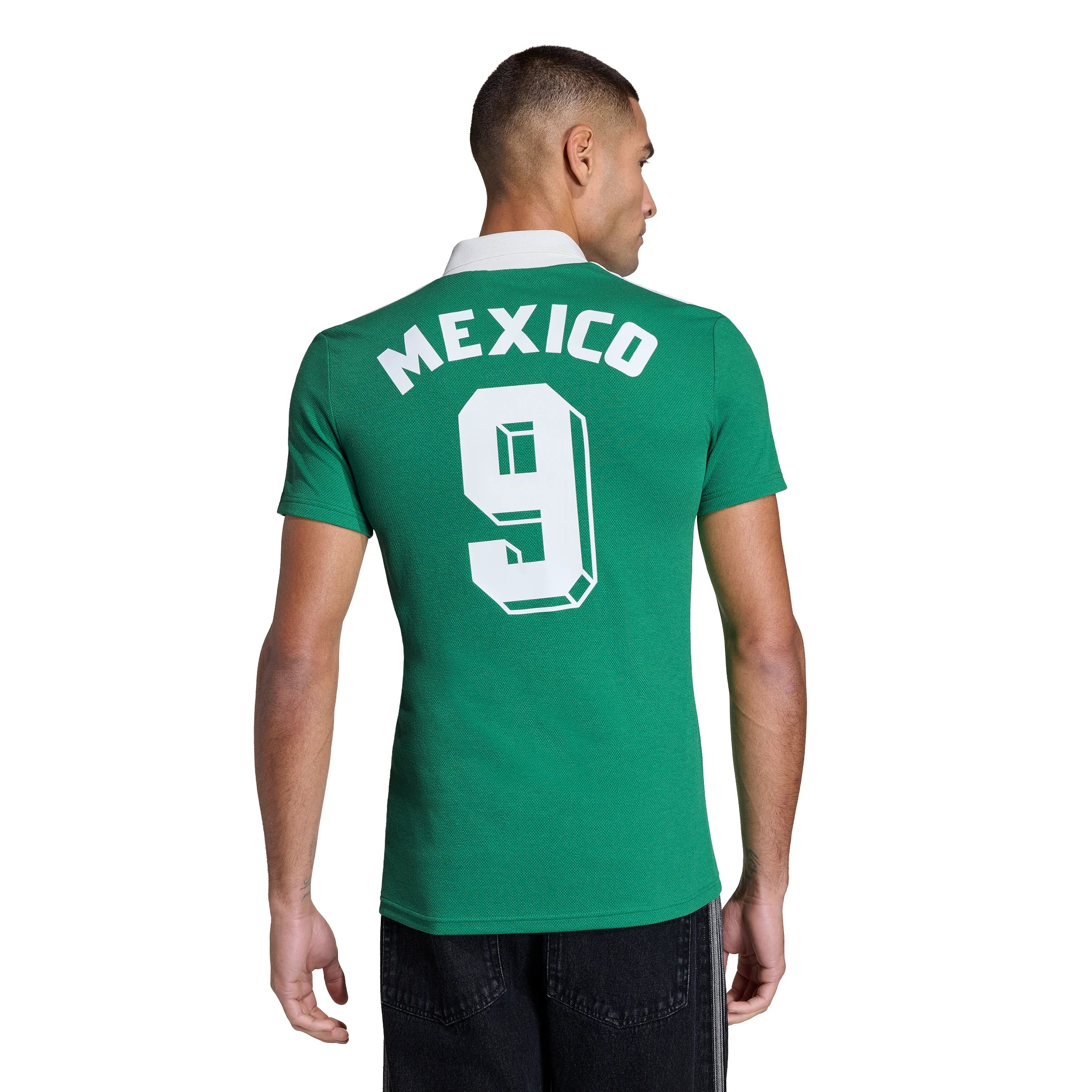 adidas Mexico Home Mens Soccer Jersey 1986 Green
