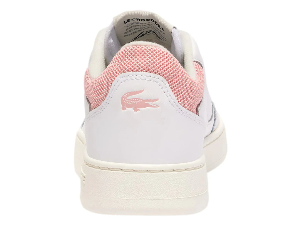 Tenis Lacoste Lineset 124 Blancos con Rosa para Mujer