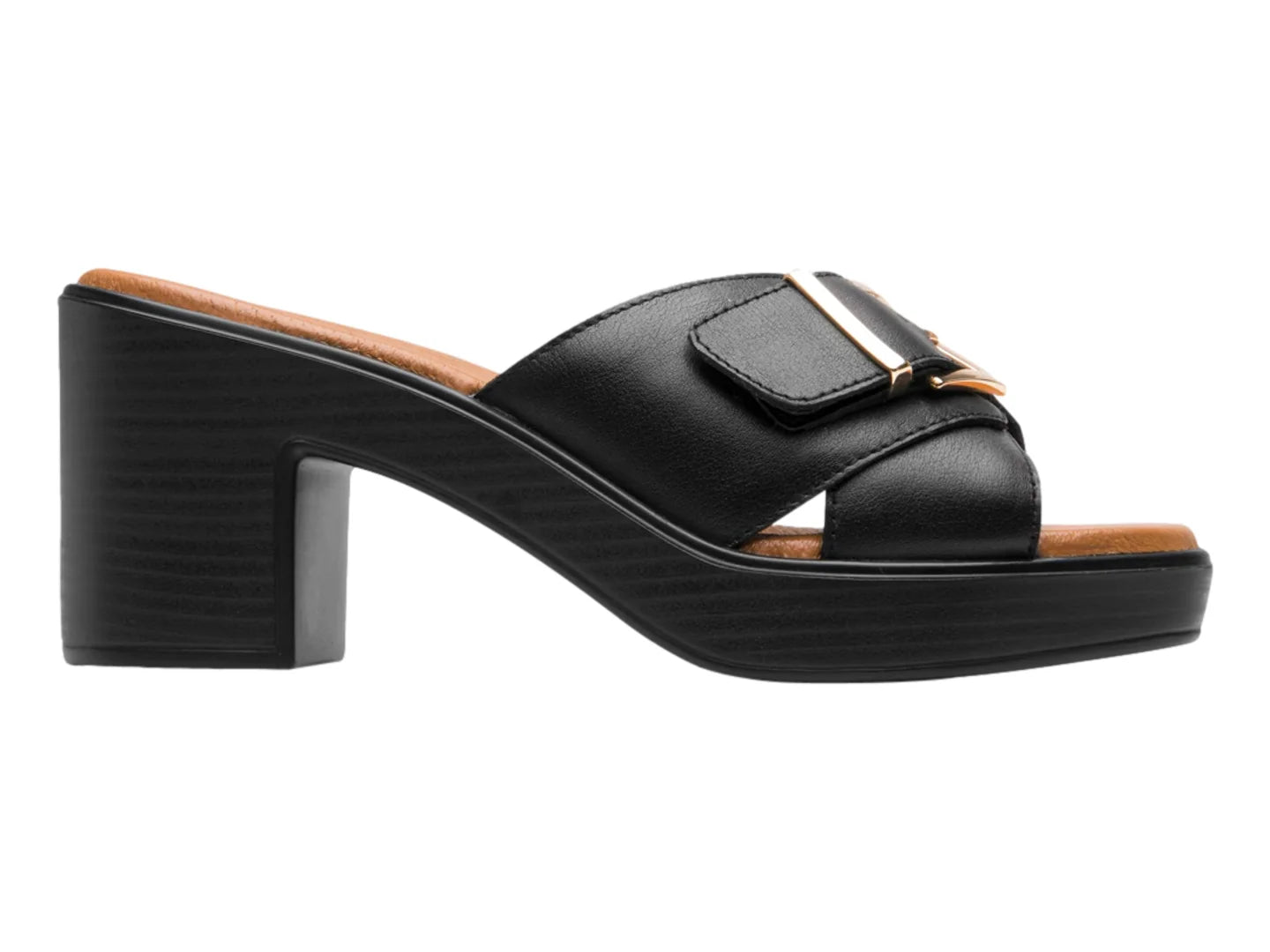 Sandalias Flexi Negro para Mujer