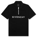Classic Fit Polo w Branding Black