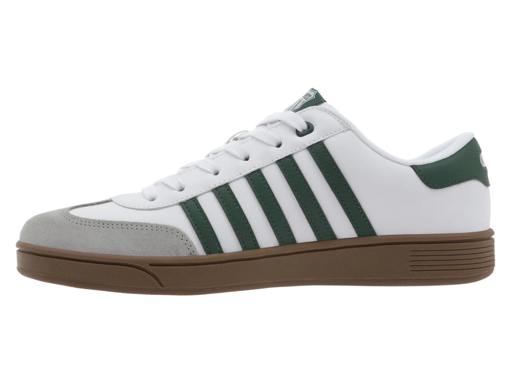 Tenis K Swiss Francis Court Blanco y Verde para Hombre