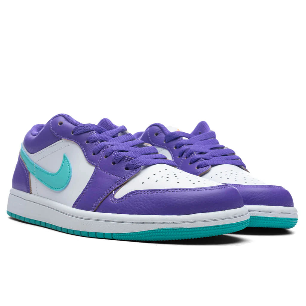 Air Jordan 1 Low SE Psychic Purple Hyper Jade White