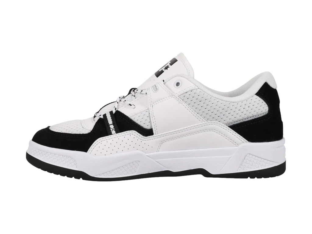 Tenis DC Shoes Construct Negro y Blanco para Hombre
