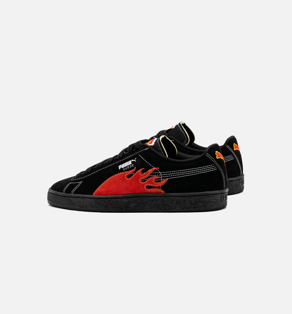 Butter Goods Suede Classic Mens Lifestyle Shoe Black Red