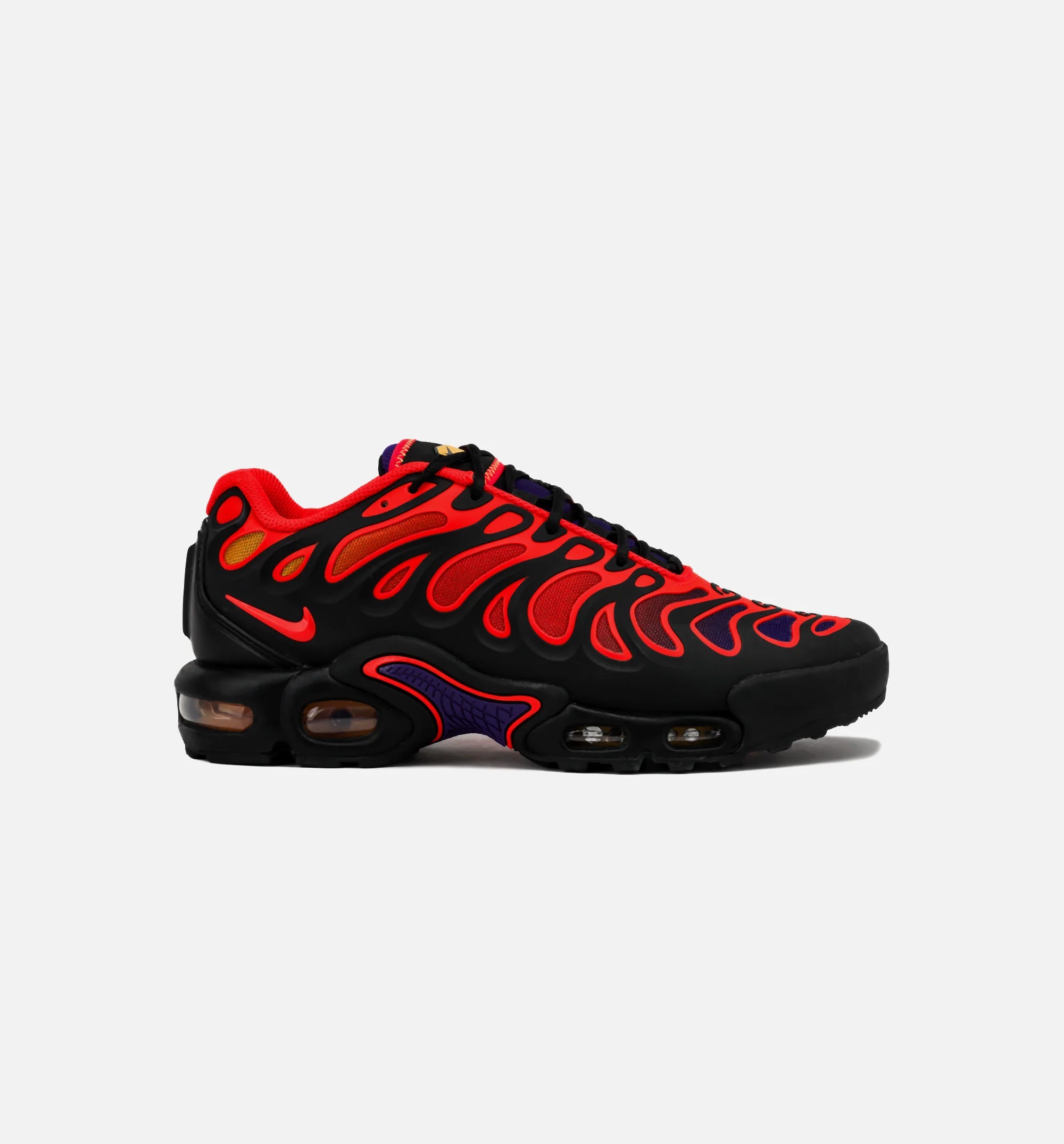 Air Max Plus Drift Mens Lifestyle Shoe Black Field Purple Laser Orange Bright Crimson