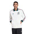adidas Mexico Away Anthem Mens Soccer Jacket White